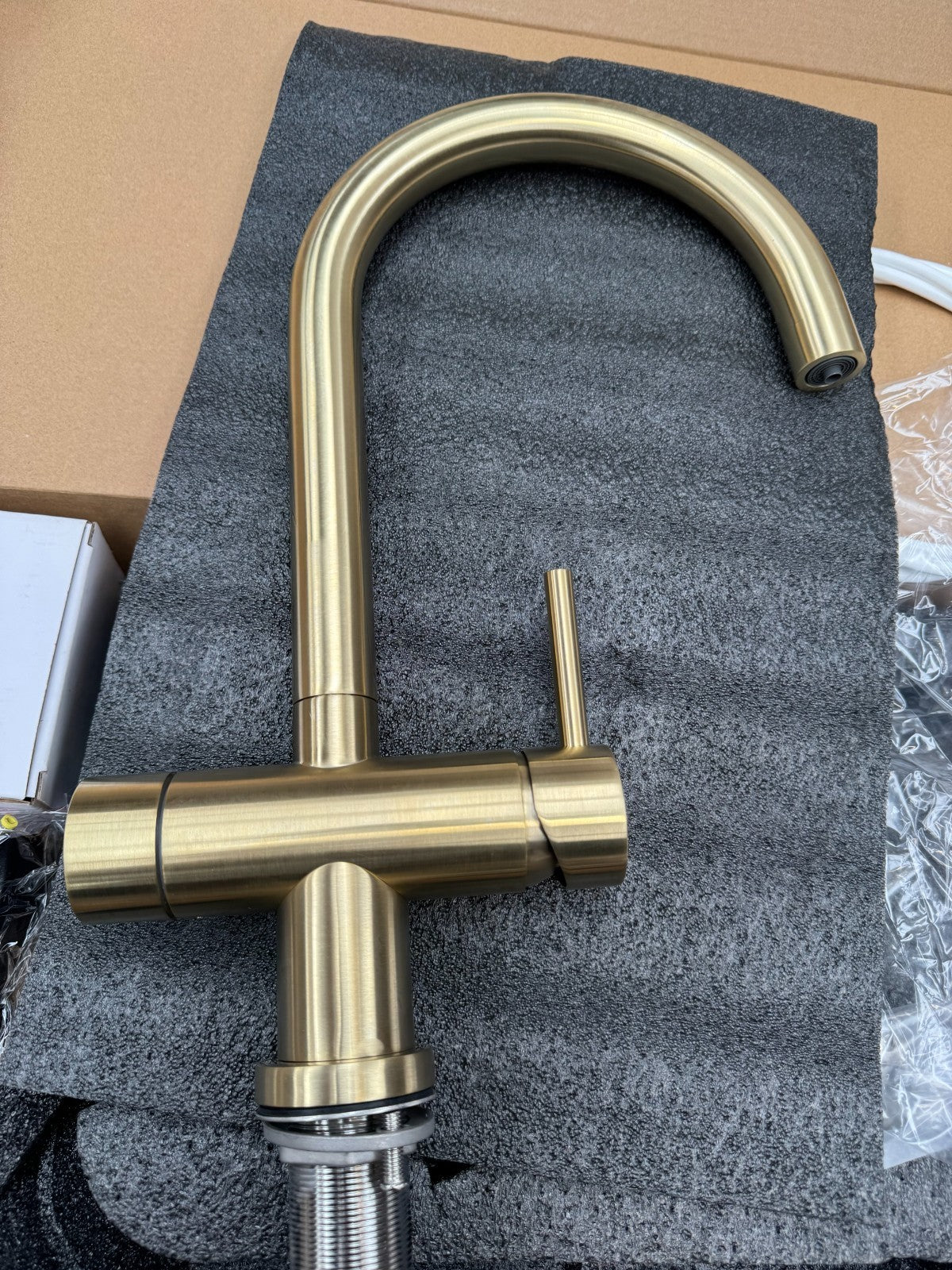NEW Tap Factory Carysil Milla Boiling Hot water Tap 4 n 1 twist AX4484  Brass