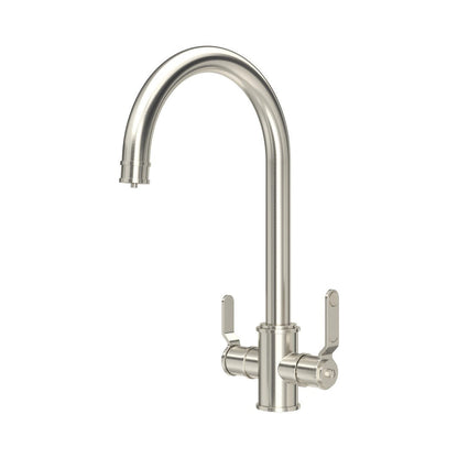 NEW Perrin & Rowe 1985HTPF Armstrong 3 in 1 Hot Water Tap Pewter AX4522