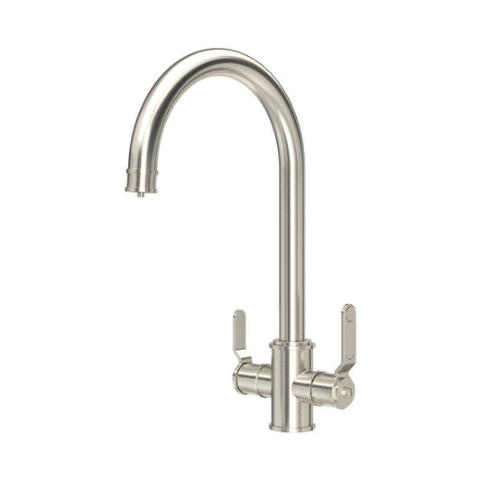 NEW Perrin & Rowe 1985HTPF Armstrong 3 in 1 Hot Water Tap Pewter AX4522