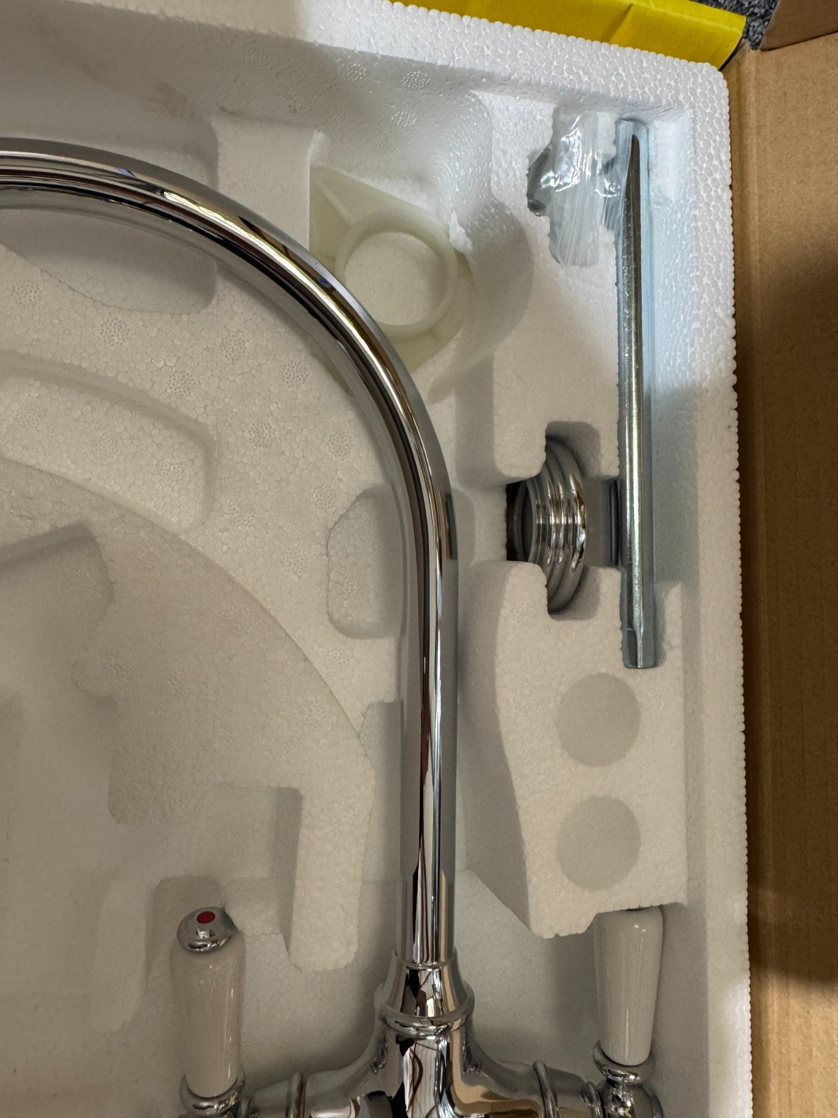 NEW Perrin & Rowe 4360CPWPC Phoenician Kitchen Mixer Tap & Rinse CHROME BR4194