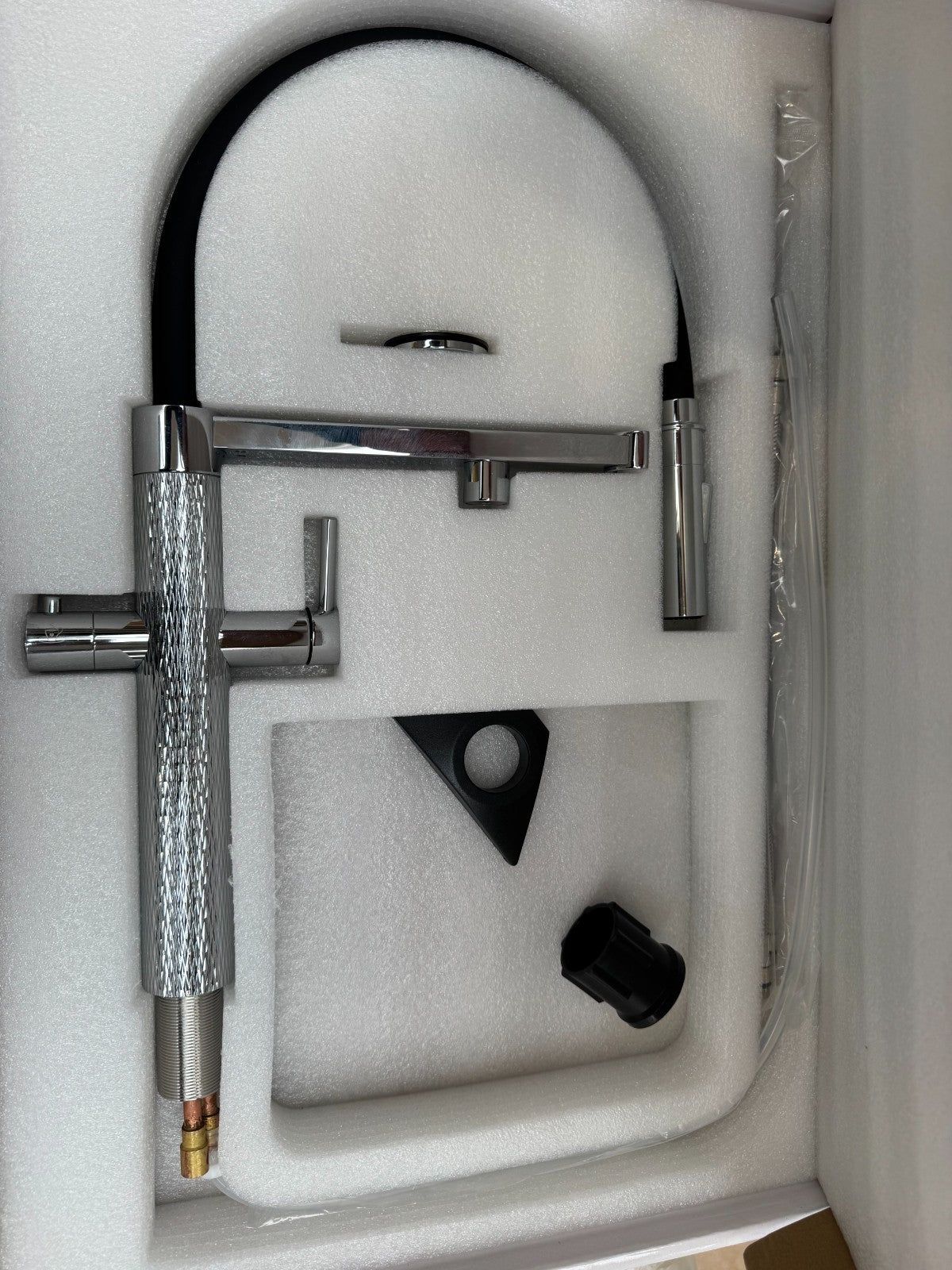 NEW Tap Factory Carysil Quilt Boiling Hot water Tap 4 n 1 twist AX4482 Chrome