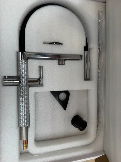 NEW Tap Factory Carysil Quilt Boiling Hot water Tap 4 n 1 twist AX4482 Chrome