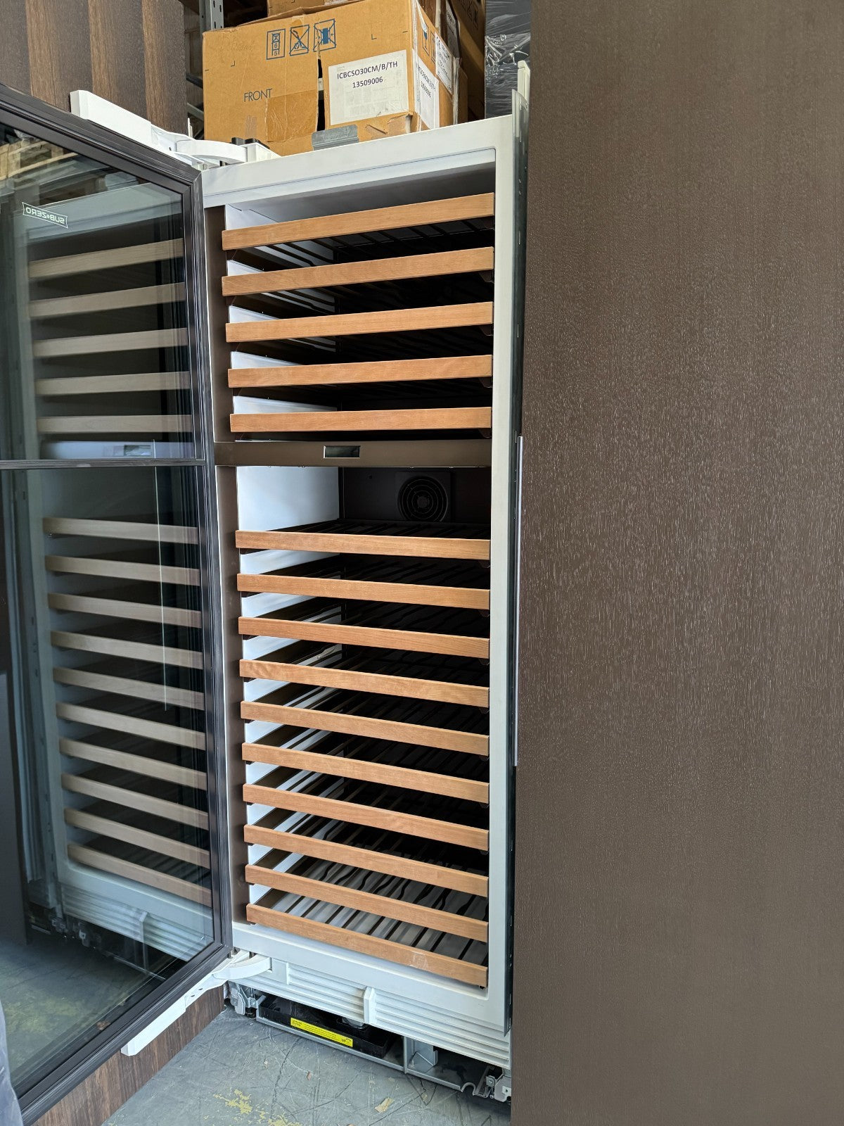 Ex Display Sub-Zero Fridge Freezer & Wine Cooler ICBIC-30RID ICBIC-30FI Subzero