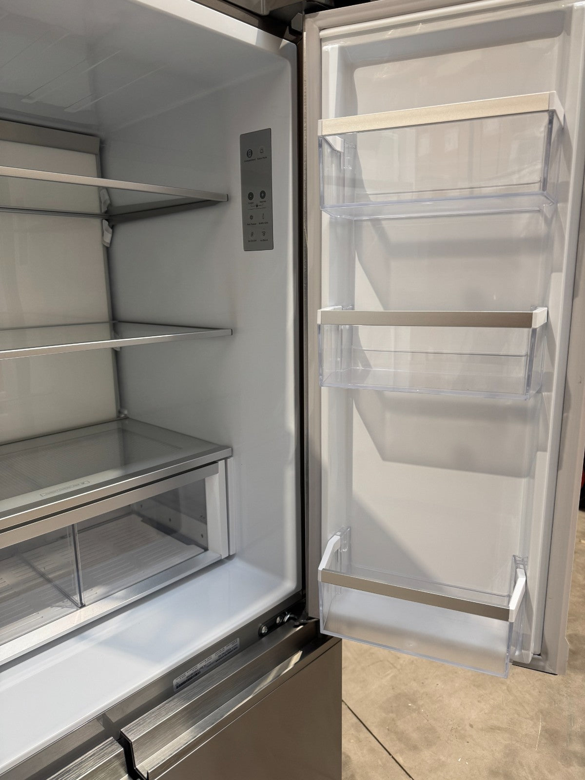 UNUSED Fisher & Paykel RF500QNUB1 Quad Door Fridge Freezer Freestanding BR4208