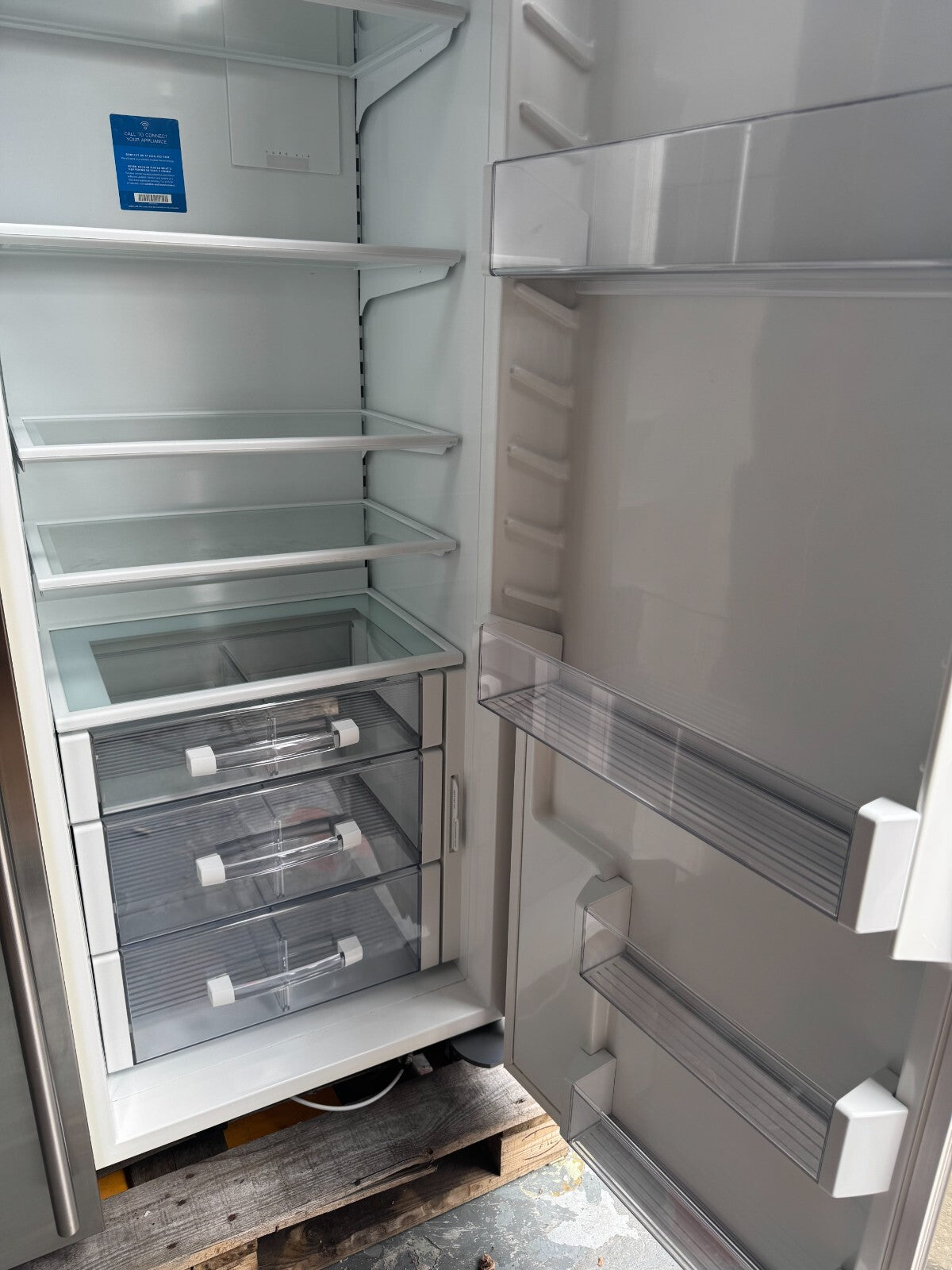 SubZero ICBBI-42S/S/TH Fridge Freezer 42inch side by side Sub Zero Wolf A42287