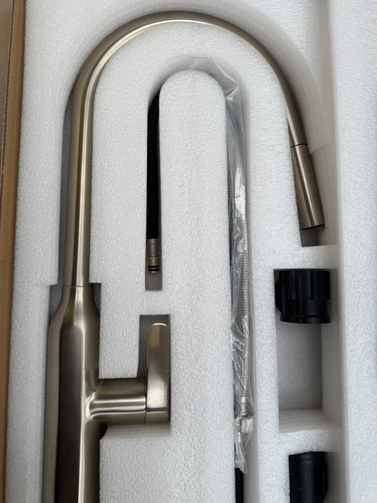 NEW Pull Out Hose Stainless Kitchen Mixer Victoria plumbing tap factory AX4577