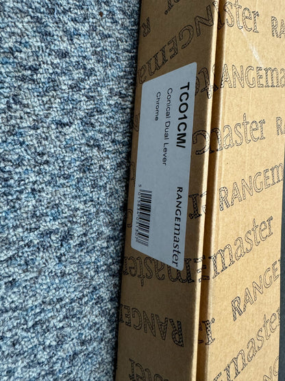 New Rangemaster Conical Mono bloc Kitchen Tap TCOSL1CM chrome  dual lever