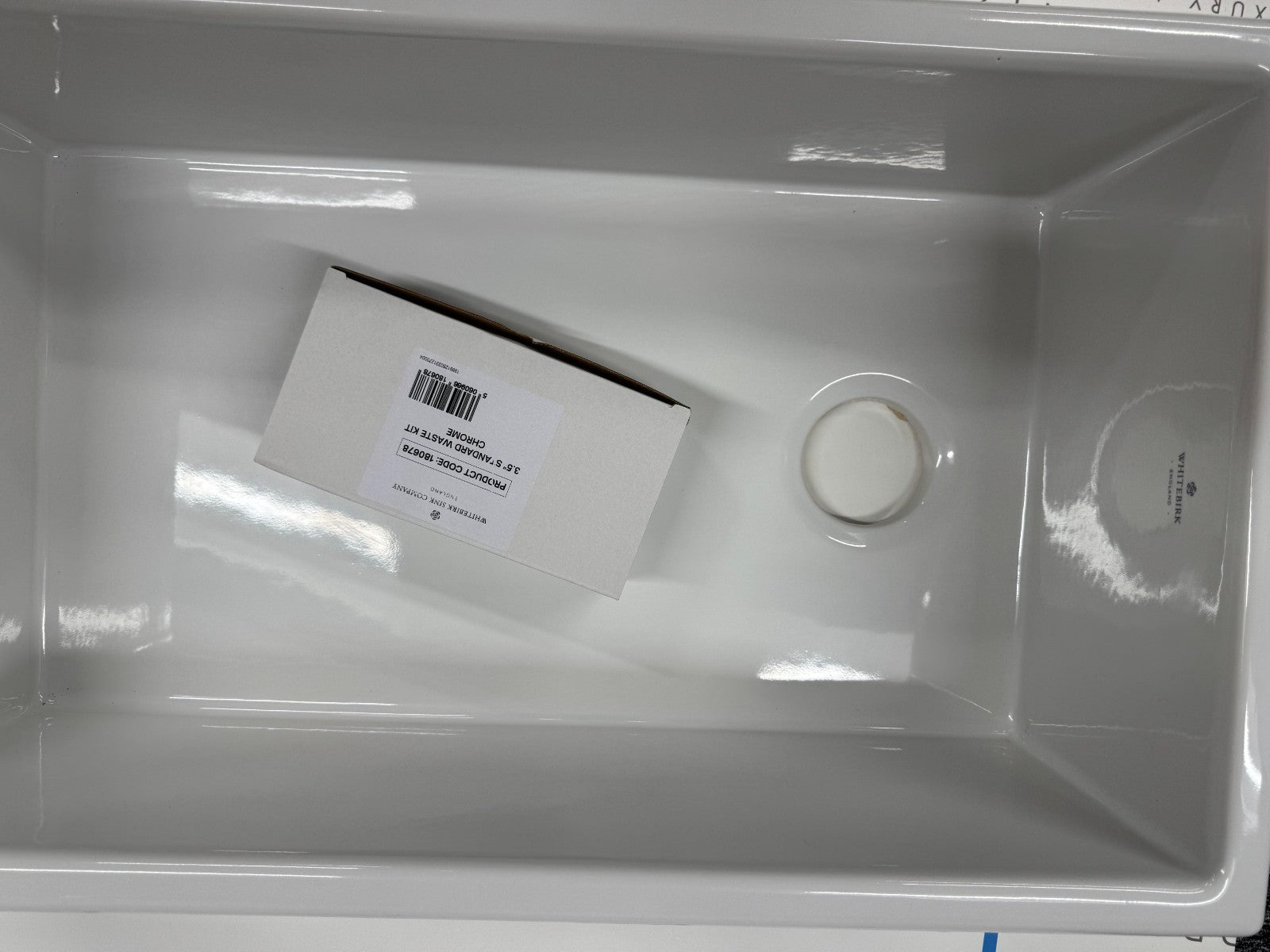 NEW Whitebirk Waddington 30 Ceramic White Kitchen Sink Shaws belfast BR2358