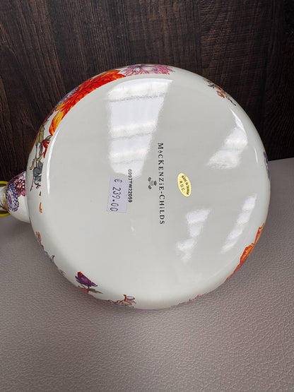 NEW Mackenzie-Childs Flower Market Whistling Stove Kettle Limited Edit IN STOCK