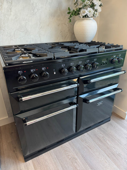 Ex Display Aga Masterchef MDX110DFBL Deluxe 110 Dual Fuel Range Cooker Oven