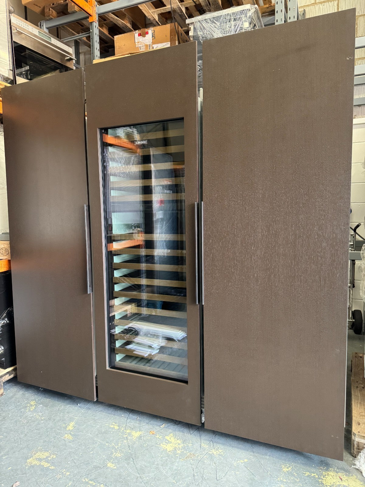 Ex Display Sub-Zero Fridge Freezer & Wine Cooler ICBIC-30RID ICBIC-30FI Subzero