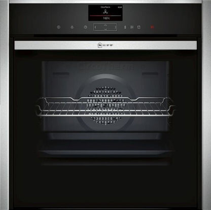 NEW Neff B57VS24H0B slide in hide built in Wall Oven Cooker Appliance BR2107