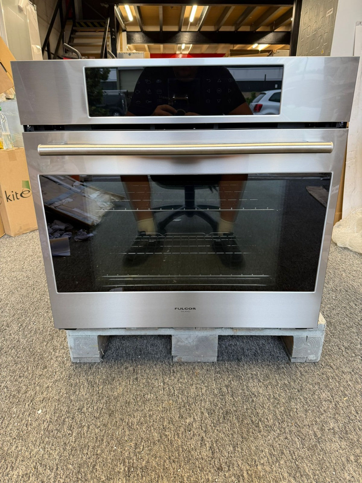 Fulgor Plano FCPO315PTEM2FX 76cm Built In Wall Oven Cooker wolf gaggenau BR4657