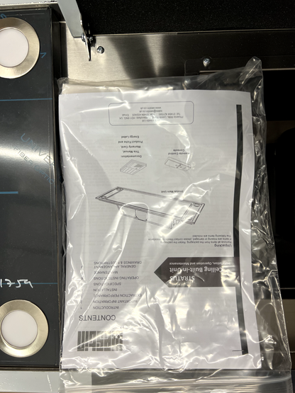 New Westin Stratus Ceiling Extractor Hood Built in 900 x 440 Appliance