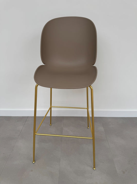Ex Display GUBI stool BEETLE BAR CHAIR with brass base  AX018