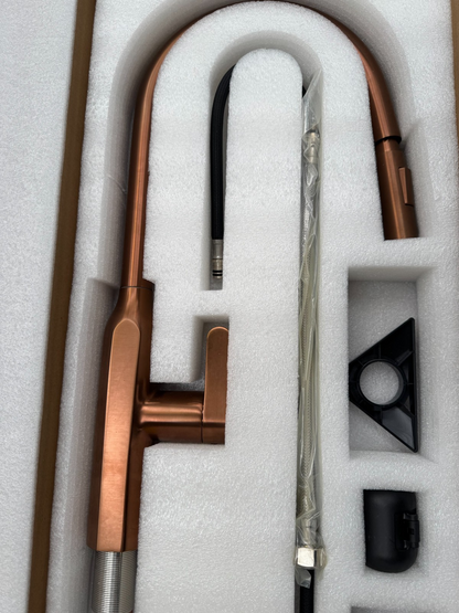 NEW Pull Out Hose Copper Kitchen Mixer Victoria plumbing tap factory AX4578