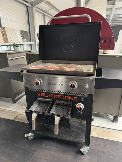 New Blackstone 257-1785DK Griddle Plus 28" Air Fryer Combo Griddle UNUSED BBQ