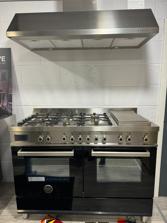 Ex Display UNUSED Bertazzoni PRO126G2ENET Range Cooker 120cm Oven Appliance