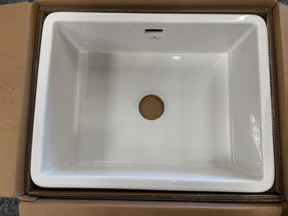 New Freckleton 362723 Whitebirk White Single bowl kitchen sink BR2188 shaws