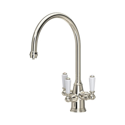 NEW Perrin & Rowe 1460NIWPC Phoenician Mixer lever Tap Filtration Nickel AX4450