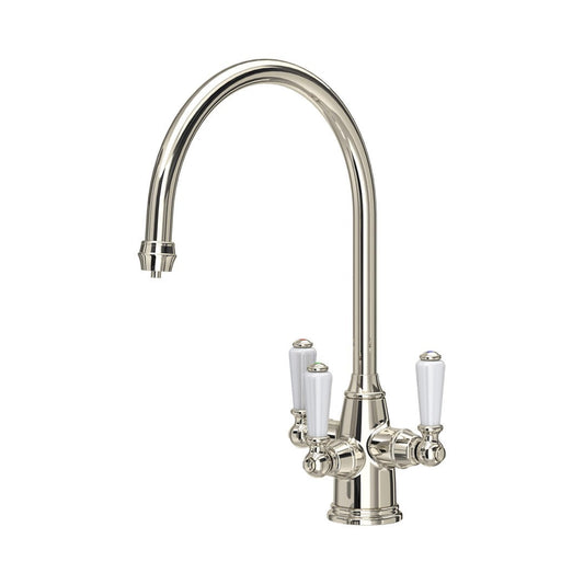 NEW Perrin & Rowe 1460NIWPC Phoenician Mixer lever Tap Filtration Nickel AX4450