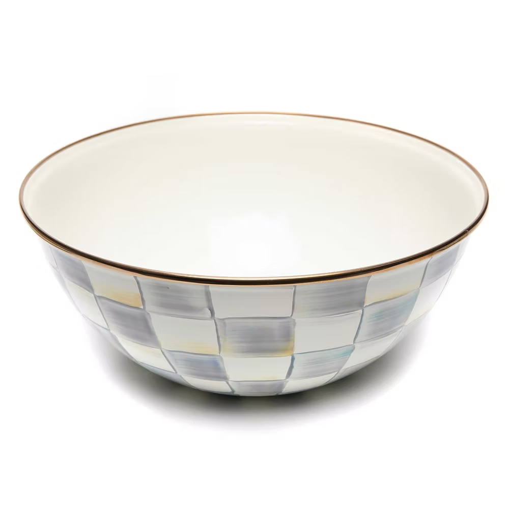 NEW Mackenzie-Childs STERLING Check Items Enamel Finish IN STOCK Available Now