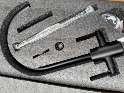 NEW Modern Black Kitchen Mixer tap Victoria plumbing tap factory AX4537