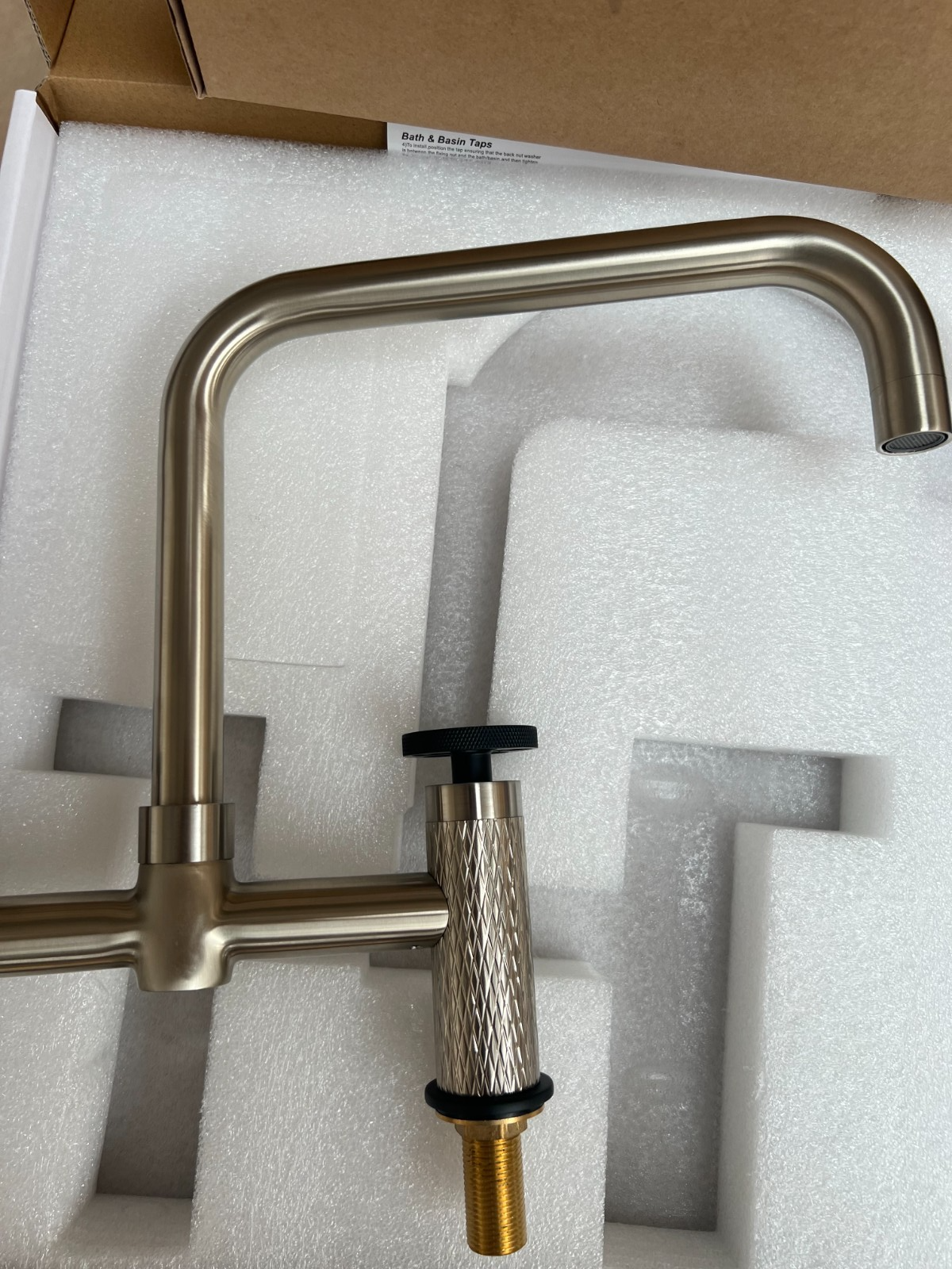 NEW Stainless Quilt bridge Mixer tap Victoria plumbing tap factory AX4611