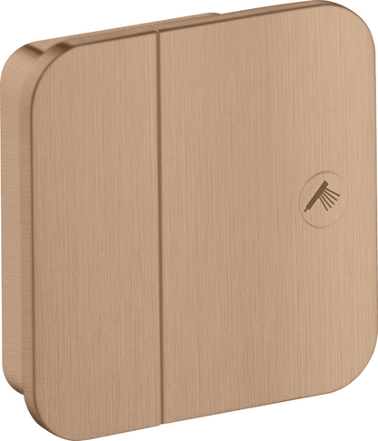 NEW Hansgrohe shut off valve concealed Axor One 45771300 Polished Red Gold BR816