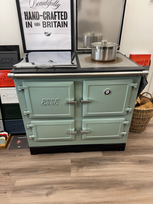 Ex Display UNUSED Esse 1000 X Electric Range Cooker Sage 100cm Oven