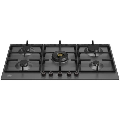 NEW Bertazzoni P905CPRONE 5 burner Gas Hob 90cm Cooktop Matt Black BR4418
