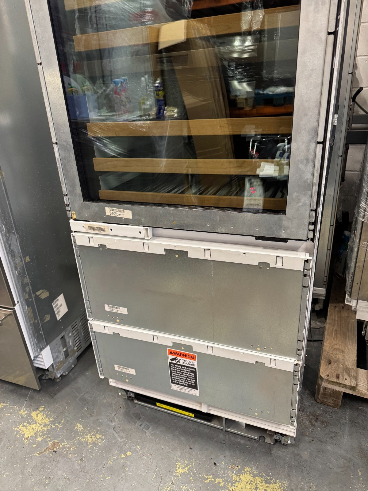 Ex Display Sub-Zero ICBIW-30R Wine Storage Fridge Cooler Integrated B34124