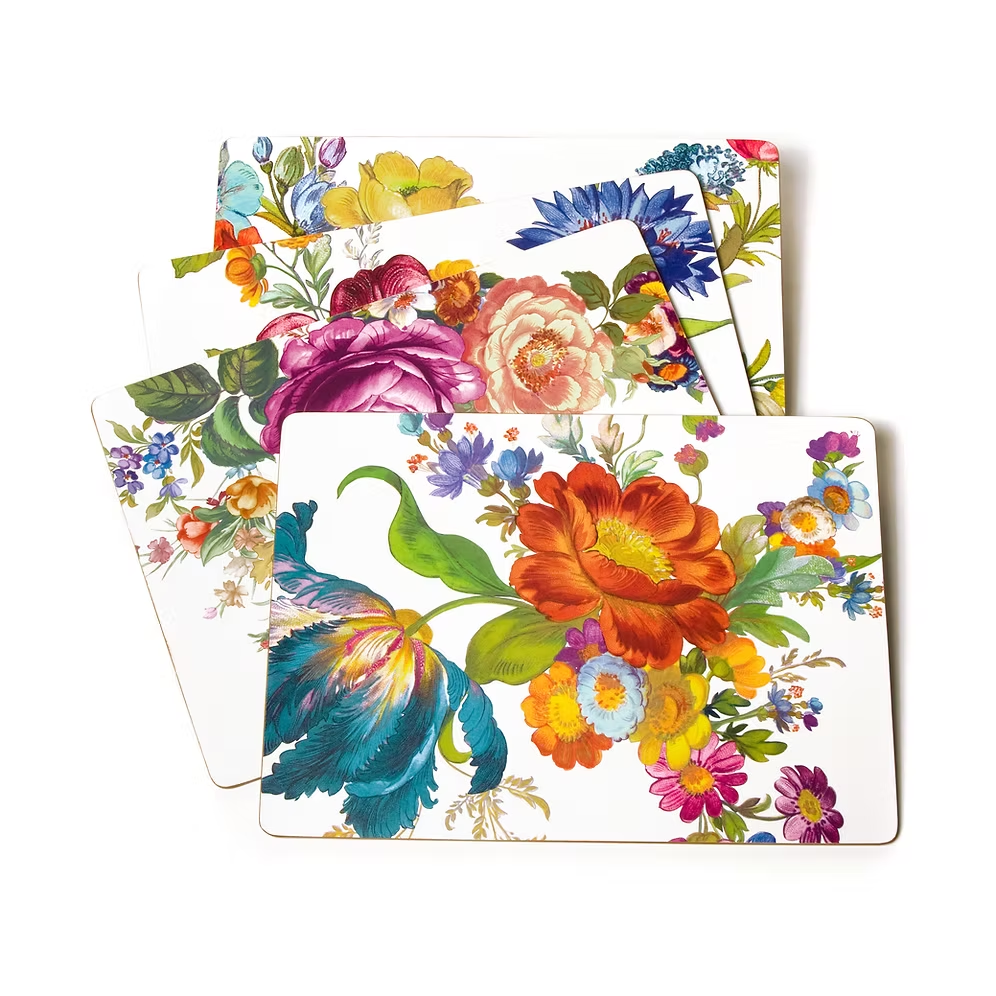 NEW Mackenzie-Childs FLOWER MARKET Items Enamel Finish IN STOCK Available Now