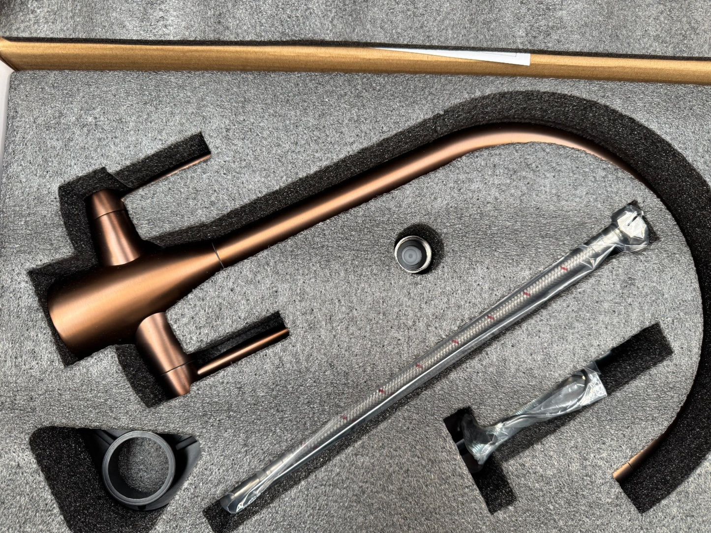 NEW Copper Twin Lever round Mixer Carysil Victoria plumbing tap factory AX4573