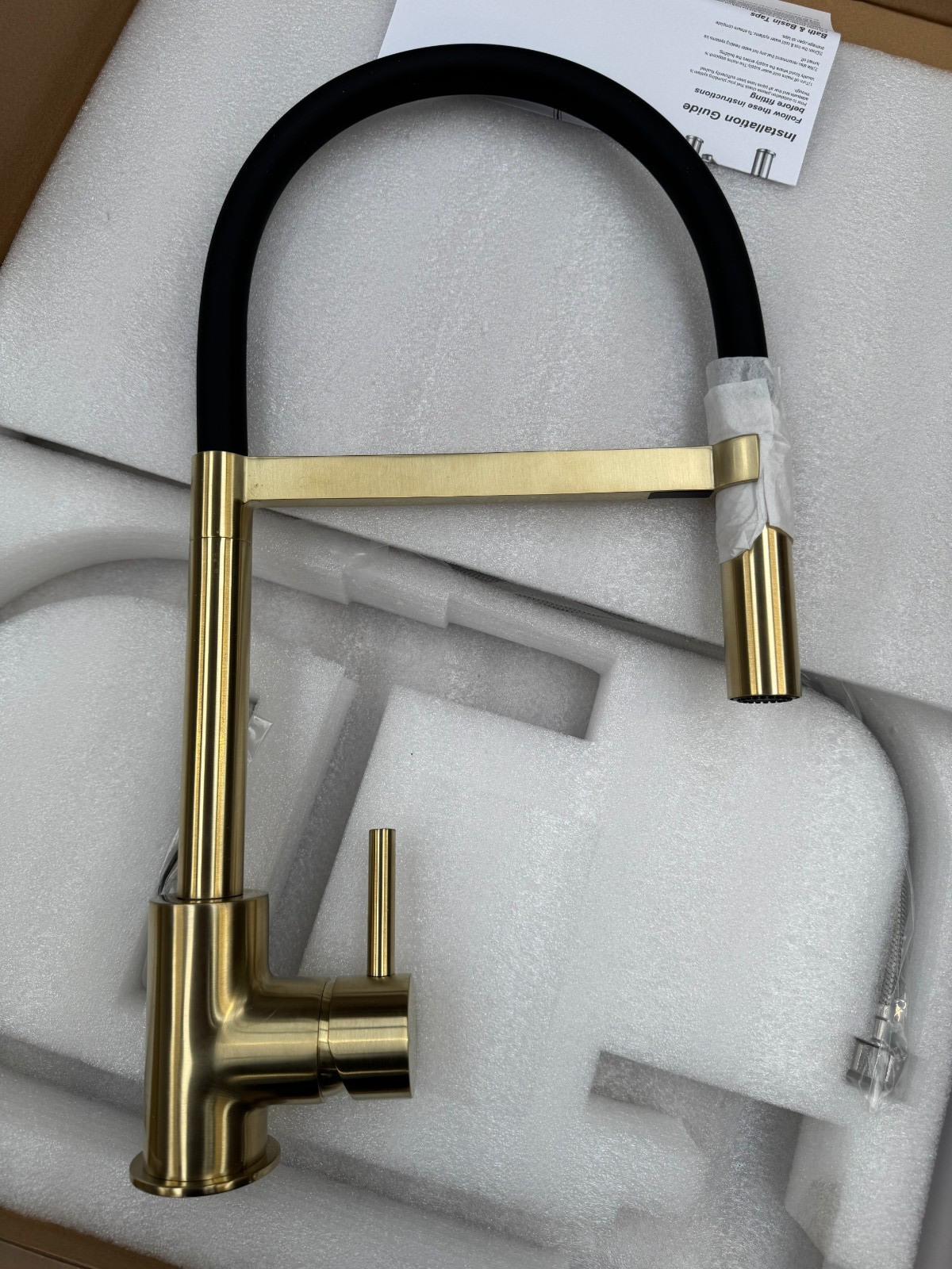 NEW Black BRASS Spray Hose Mixer tap Victoria plumbing tap factory AX4553