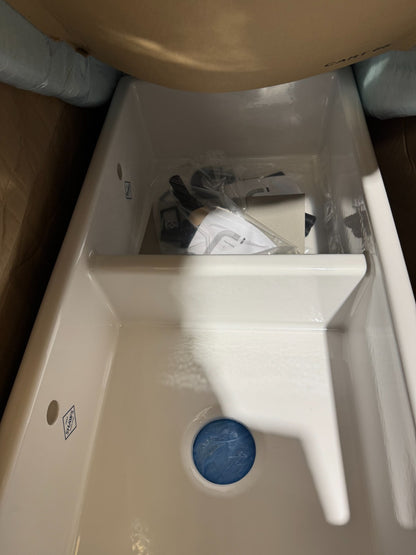 NEW Shaws Of Darwen SCSH900WH Double Basin Sink White BR4399 / BR4420