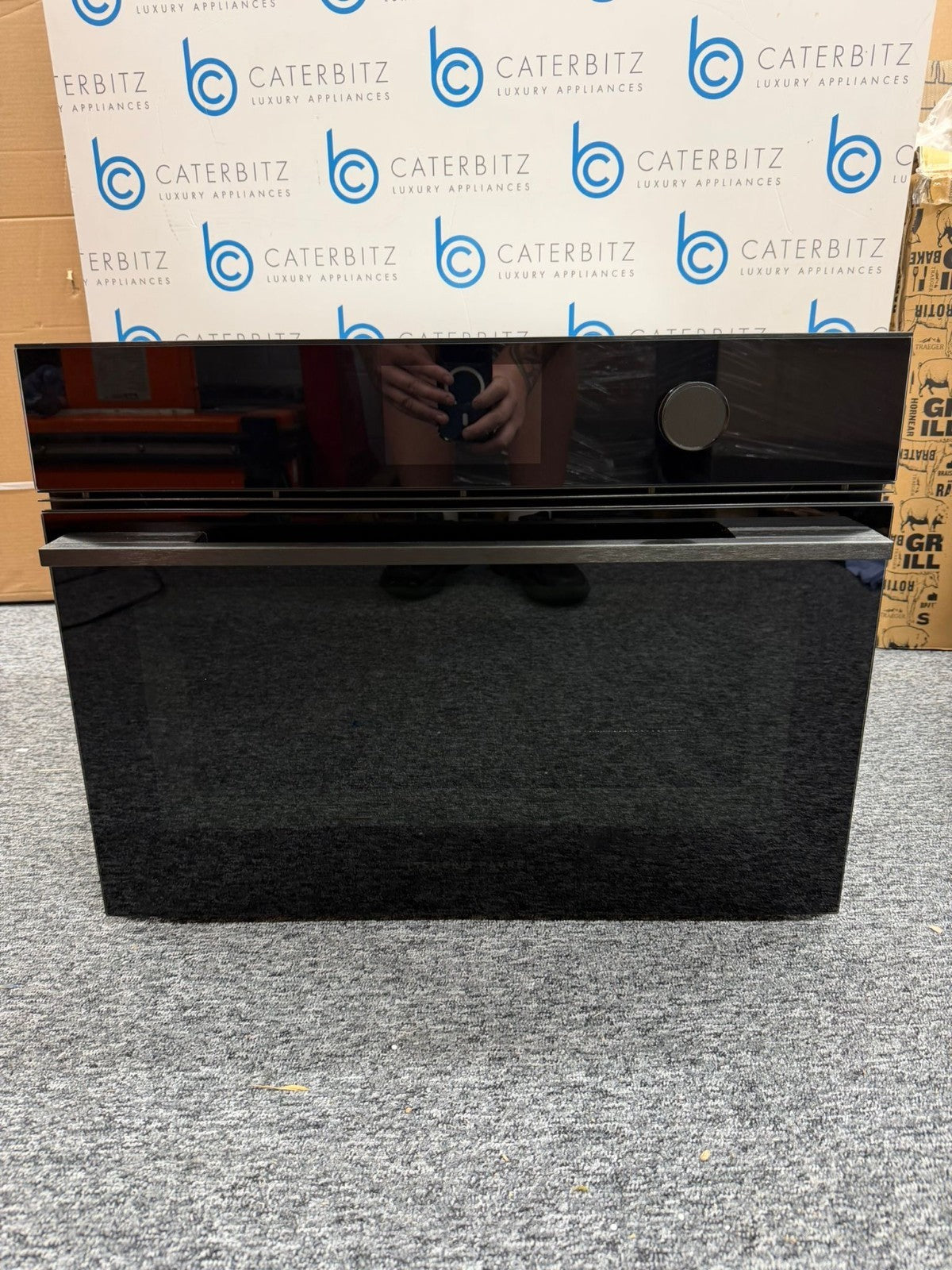 UNUSED Fisher & Paykel OM60NMTDB1 combi Microwave Oven cooker BR4681