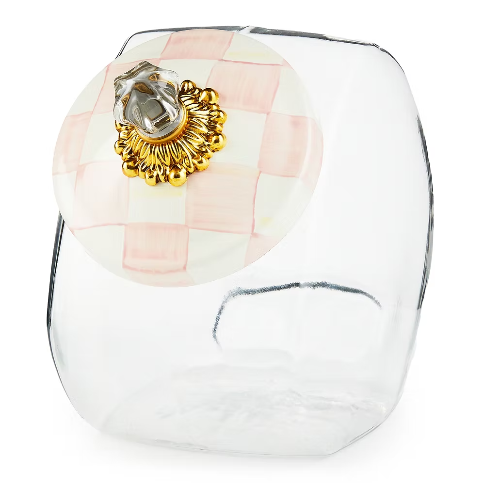 NEW Mackenzie-Childs ROSY CHECK Items Enamel Finish IN STOCK Available Now