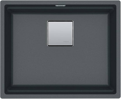 NEW Franke KNG 110 52 Kubus Fragranite Undermount Sink Black 125.0630.442 BR4245