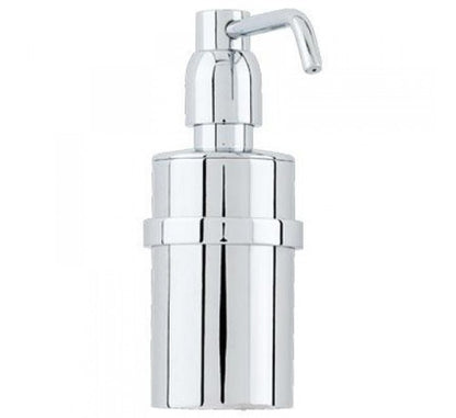 New Perrin & Rowe 6473NI contemporary Wall mounted soap dispenser Nickel AX4464