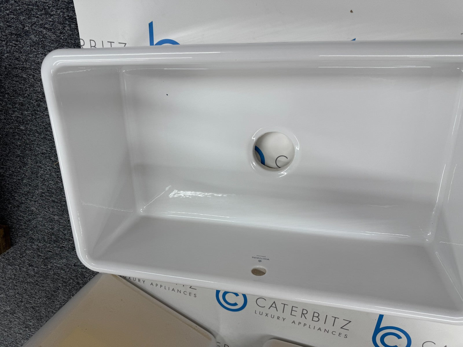 NEW Whitebirk Samlesbury Ceramic White Kitchen Sink Shaws belfast BR2364 kohler