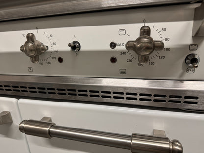 Lacanche Flavigny 1805mm Range Cooker Oven White & Stainless Steel BR4141