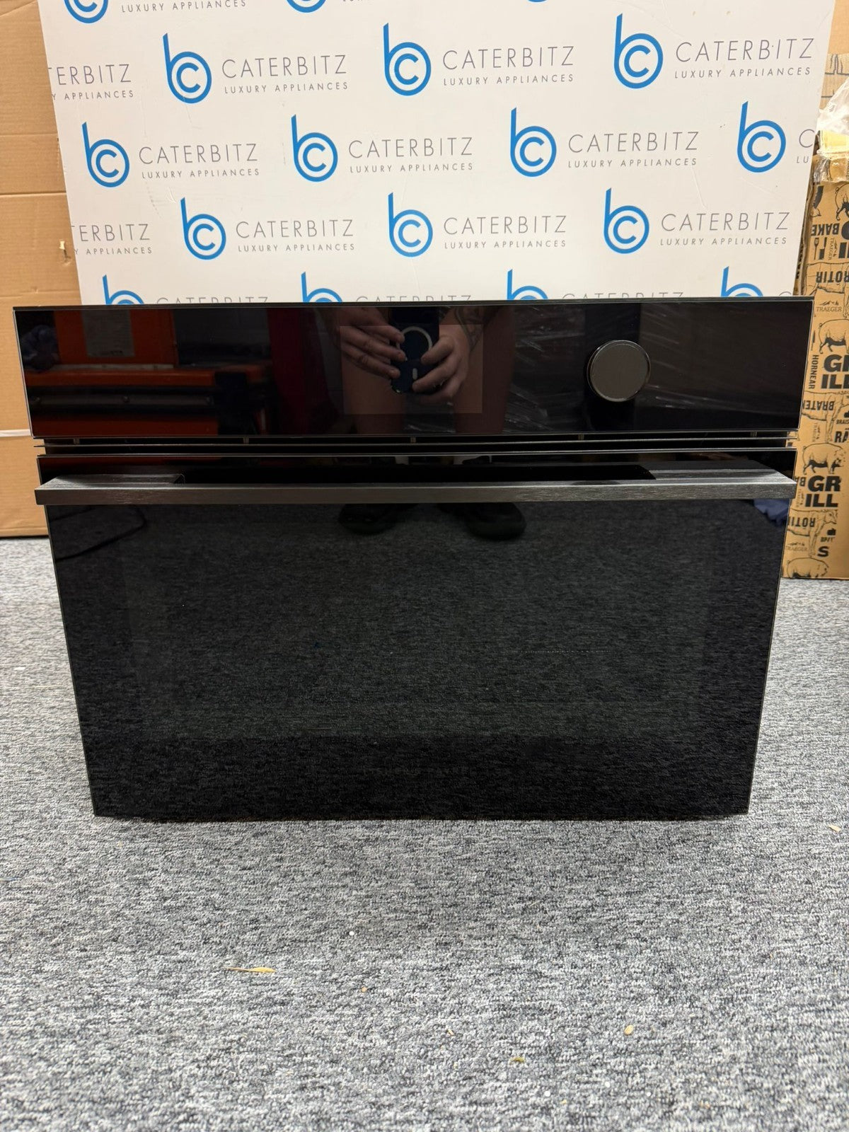 UNUSED Fisher & Paykel OM60NMTDB1 combi Microwave Oven cooker BR4680