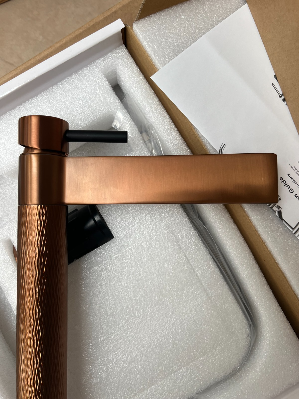 NEW Copper Quilt Lever Kitchen Mixer tap Victoria plumbing tap factory AX4610