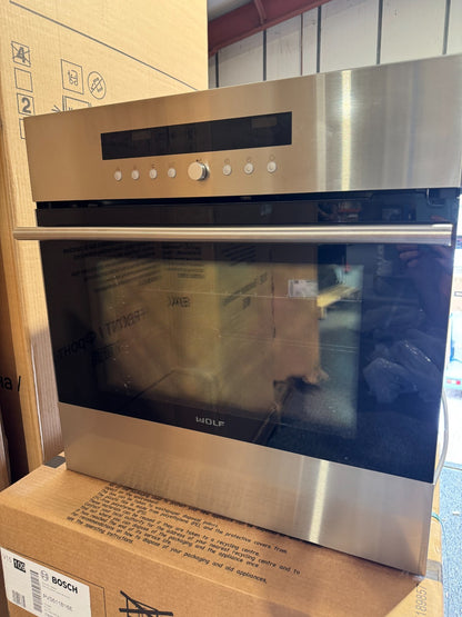 Ex Display UNUSED Wolf ICBSO24TE/S/TH 60cm Oven Cooker BR2343