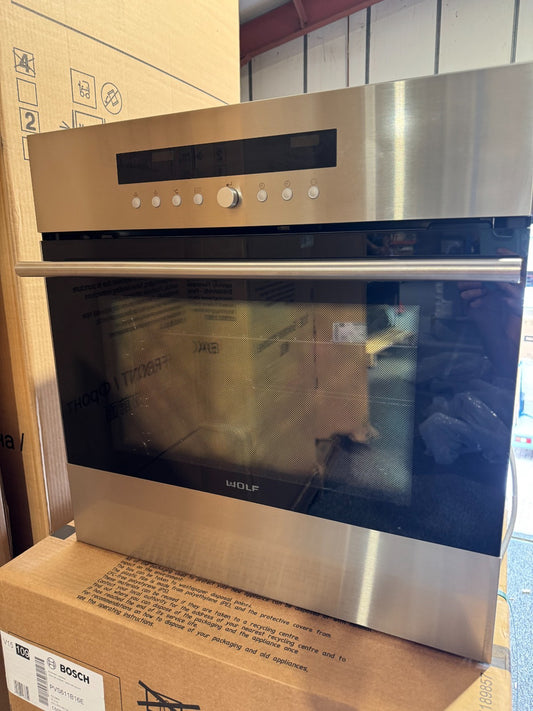 Ex Display UNUSED Wolf ICBSO24TE/S/TH 60cm Oven Cooker BR2343