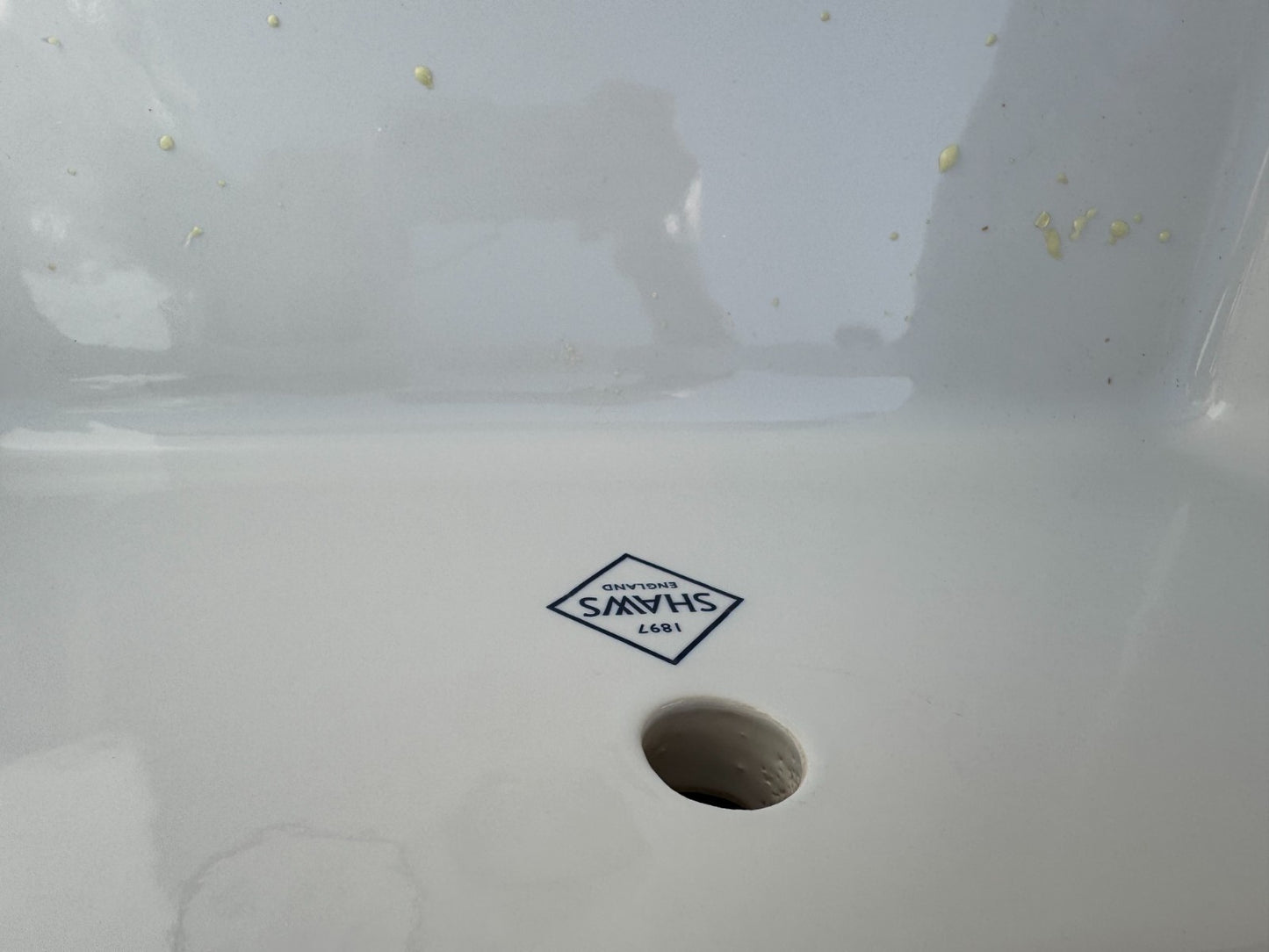 NEW Shaws Of Darwen SCLD101WH Double 1000 Belfast Kitchen Sink white BR4350
