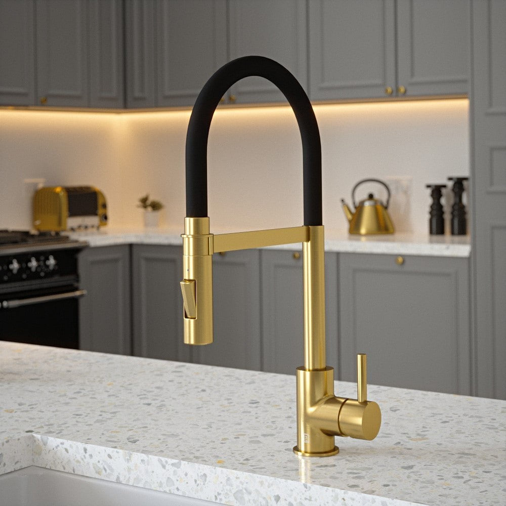 NEW Black BRASS Spray Hose Mixer tap Victoria plumbing tap factory AX4553