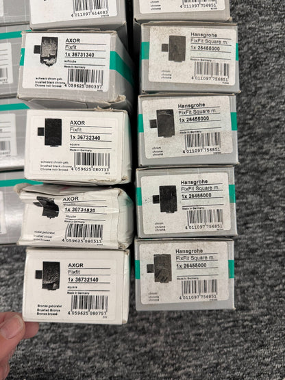 NEW JOBLOT Hansgrohe AXOR Fixfit 26455000 27414000 36732340  BR866
