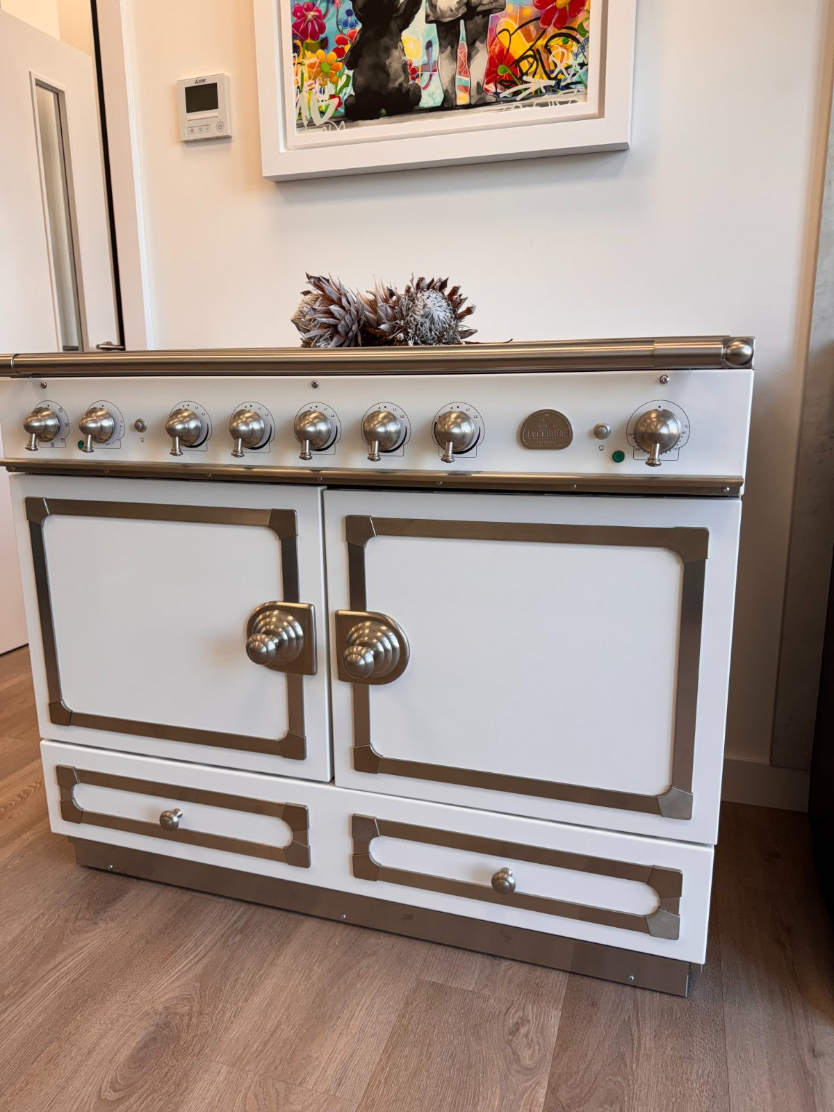 Ex Display La Cornufe 110cm Induction Electric Range Cooker white AX